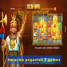 horarios pagantes 7 games